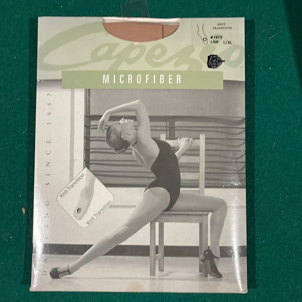 New Capezio knit transition tights